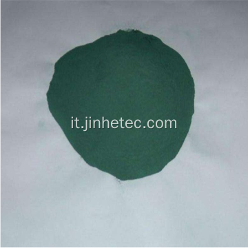 Polvere chimica in polvere di tanghi verde basi -solfato di cromo di base